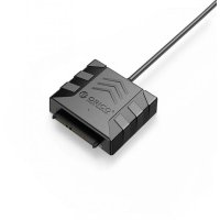 Адаптер Orico USB-C (5 Гбит/с) для HDD/SSD 2,5''/3,5'' SATA, черный ORICO-UTS1-3CB-10-BK-BP