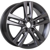 Колесный диск КиК Rassvet 6.5x16/5x100 D56.1 ET48 Dark_platinum