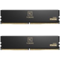 Модуль памяти DDR5 32GB (2*16GB) Team Group T-Create Expert PC5-48000 6000MHz CL30 1.35V black CTCED532G6000HC30DC01