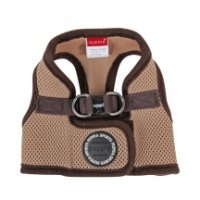 PUPPIA Шлейка для собак "Soft Vest", бежевая, XXL (Южная Корея)
