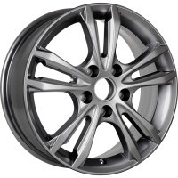 Колесный диск КиК Samara 6x16/5x100 D67.1 ET40 Dark_platinum
