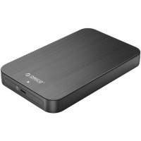 Внешний корпус Orico для жесткого диска 2.5", USB Type-A(m)/Type-C(m), SATA 6 Гбит/с, черный ORICO-HM25C3-BK-EP