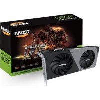 Видеокарта PCI-E Inno3D 8GB GDDR6 128bit 5nm 1830/17000MHz HDMI/3*DP GeForce RTX 4060 TWIN X2 OC (N40602-08D6X-173051N)