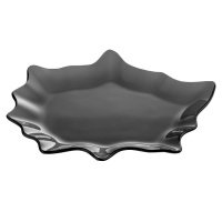 блюдо WALMER Льдинка 25x23см стекло 