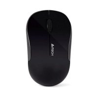 Мышь Wireless A4Tech черный оптическая (1200dpi) silent USB для ноутбука (3but) 1938406 G3-300NS