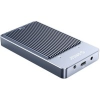 Внешний корпус Orico для SSD с двумя отсеками M.2 NGFF (SATA), USB-C 3.1 Gen2, 10 Гбит/с, серый M2N210-RC3-GY-BP