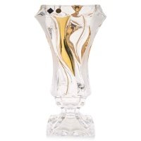 Ваза на ножке Jihlava Bamboo Золото 