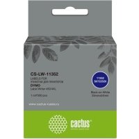 Этикетки Cactus сег.:54x25мм черный белый 500шт/рул Dymo Label Writer 450/4XL CS-LW-11352