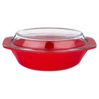 Форма для запекания Agness с крышкой, 2,5 л 