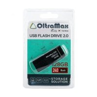 Накопитель USB 2.0 128GB OltraMax 240 чёрный OM-128GB-240-Black