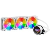 Система охлаждения жидкостная ADATA LGA 115x/1200, 1700/AM4, AM5 (3*120mm fan, 600-2200rpm, 61.5CFM, 18.17 дБ, PWM) XPG Levante X 360 white