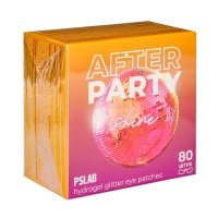 Глиттер-патчи PSLAB AFTER PARTY с комплексом витаминов против темных кругов 80 шт. 
