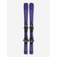Горные лыжи детские Fischer THE CURV + крепления FJ7, Синий