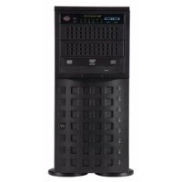 Серверная платформа Supermicro (2*LGA4677, C741, 16*DDR5 (4800), 8*3.5" HS SATA3, 2*M.2, 6*PCIE, 2*10Glan, VGA, COM, 6*USB 3.0, 2*1200W) SYS-741P-TRT