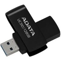 Накопитель USB 3.2 128GB A-Data UC310, черный UC310-128G-RBK