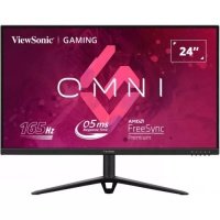 Монитор 23,8" Viewsonic черный, FHD IPS, 16:9, 0.5ms, 250cd, 1000:1, 178°/178°, 1920x1080, DP, HDMI VX2428J