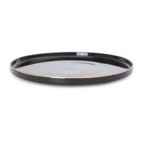 Тарелка обеденная BLACK GOLD 27см DOMENIK DM3010 