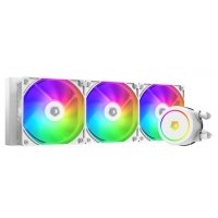 Система охлаждения жидкостная ID-Cooling LGA2066/2011/1700/1200/115X/AM5/AM4 (3*120Ч120Ч25mm, 500-1800rpm, 76.16CFM, 35.2dBA, 4-pin P FX360 ARGB WHITE