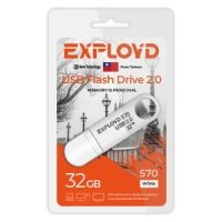 Флешка Exployd 570 32GB белая