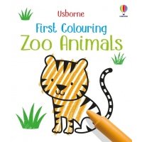 First Colouring. Zoo Animals 