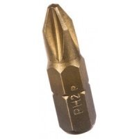 Биты для шуруповертов Bosch PH2 25мм 2шт. TIN (2609255917) 2.609.255.917