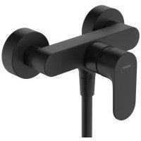 Смеситель для душа hansgrohe Rebris S, внешнего монтажа 72640670, матовый черный 72640670/HG