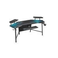 Стол компьютерный Eureka ERK-AED-E70B черный Ergonomic AED 72"