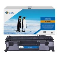 Cartridge G&G 80A для HP LJ P2035/P2055/M401/M425;Canon LBP6300dn/6310dn/6650dn/6670 (2 700стр.) (аналог CF280A) 