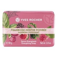 Мыло туалетное Yves Rocher малина и мята, 80 г 