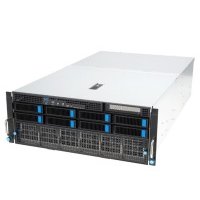 Серверная платформа 4U ASUS 90SF02H2-M001J0 (2*SP5, 24*DDR5 (4800), 8*3.5" HS, M.2, 8*PCIE, 2*10Glan, Mlan, 4*3000W, VGA, COM, 2*USB 3.2) ESC8000A-E12