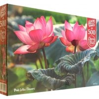 Пазл-500 Розовые цветы лотоса 