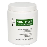 Dikson - Увлажняющая и питательная маска для сухих волос с протеинами молока Maschera Nourishing M86, 1000 мл 