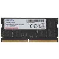 Модуль памяти SODIMM DDR5 16GB ADATA PC5-44800 5600MHz CL46 1.1V AD5S560016G-S