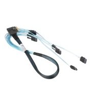 Кабель Supermicro SFF-8654 - 8*SATA, 0.70m CBL-SAST-0827