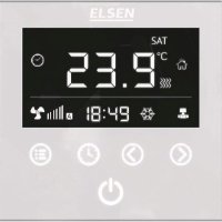 Терморегулятор Elsen для принудительной конвекции, белый EKA.01.02W