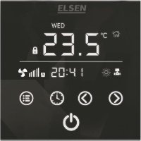 Терморегулятор Elsen для принудительной конвекции, черный EKA.01.02B