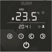 Терморегулятор Elsen для естественной конвекции, черный EKA.01.01B