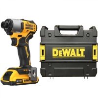 Аккумуляторный импульсный шуруповерт DEWALT 18 В XR Li-Ion, без АКБ И ЗУ, в кейсе TSTAK, DCF840NT DCF840NT-XJ