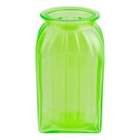 Ваза стеклянная декоративная настольная NinaGlass Ханна, 18,5 см 