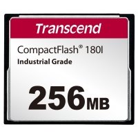 Карта памяти CompactFlash 256MB Transcend 180I, SLC mode MLC TS256MCF180I