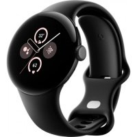 Смарт-часы Google Pixel Watch 2, Wi-Fi, Matte Black/Obsidian Band
