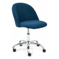 Стул компьютерный Melody Tetchair 15055 (DK) Melody флок синий 32