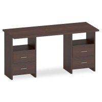Стол письменный Домино Lite СКЛ-Прям150+2ТЯЛ Merdes СКЛ-Прям150+2ТЯЛ В (DK) 