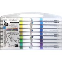Набор акриловых маркеров Sketch&Art, 36 шт.