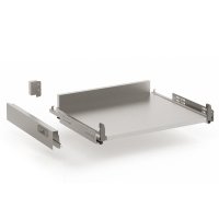 Выдвижной ящик низкий шкафа 45 см с push to open полного выдвижения Hettich InnoTech