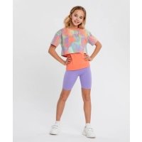 Велосипедки фиолетовые для девочки Button Blue (134) 