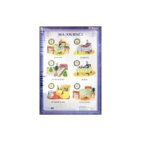 Французский язык. Распорядок дня. 3-4 классы (1). Стационарное учебное наглядное пособие 