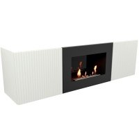 Напольный биокамин Firelight BFP/P-1400L белая