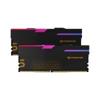 Модуль памяти DDR5 64GB (2*32GB) Acer Predator Hermes RGB PC5-51200 6400MHz CL32 1.4V with fan black BL.9BWWR.424