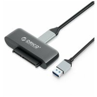 Адаптер Orico USB-A (5 Гбит/с) для HDD/SSD 2,5'' SATA, черный ORICO-UTS3-3A-10-BK-BP